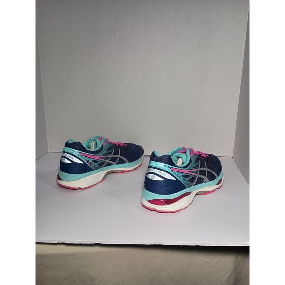 ASICS Gel Cumulus 18 Running Shoes Women's US 9.5 EUR 41.5 Blue Pink Color T6C8N - Picture 6 of 13